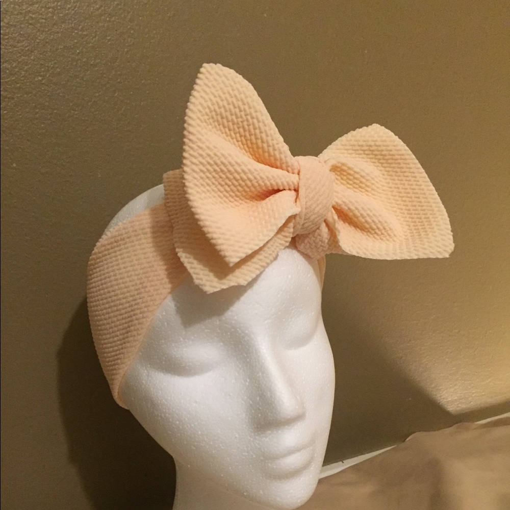 Baby/toddler/children’s Messy Bow headwrap